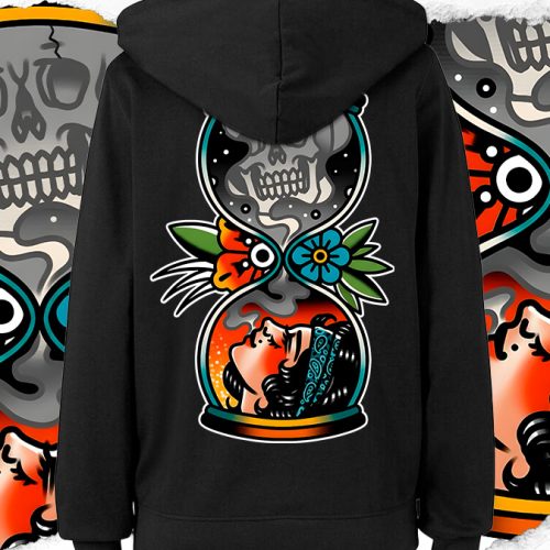 SUDADERA HOURGLASS SMOKE